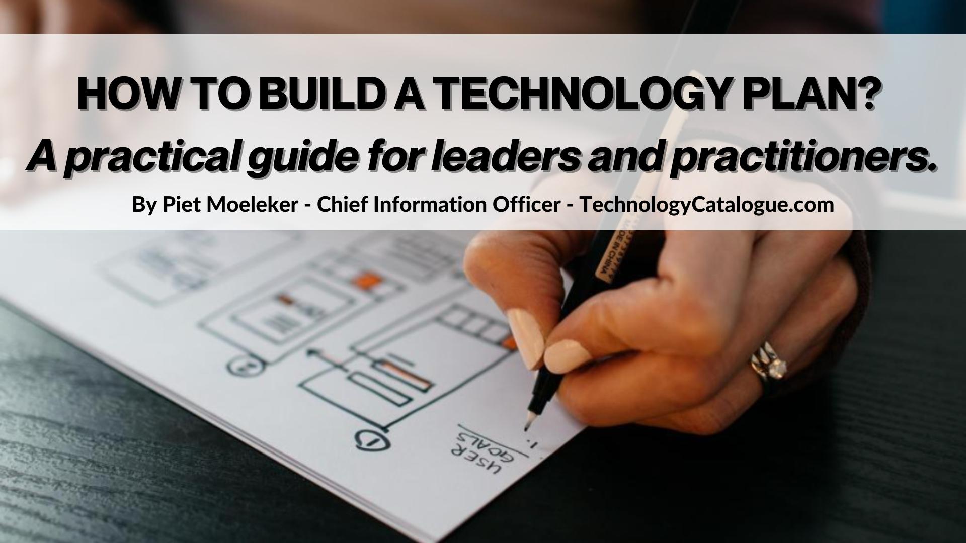 How to build a technology plan?