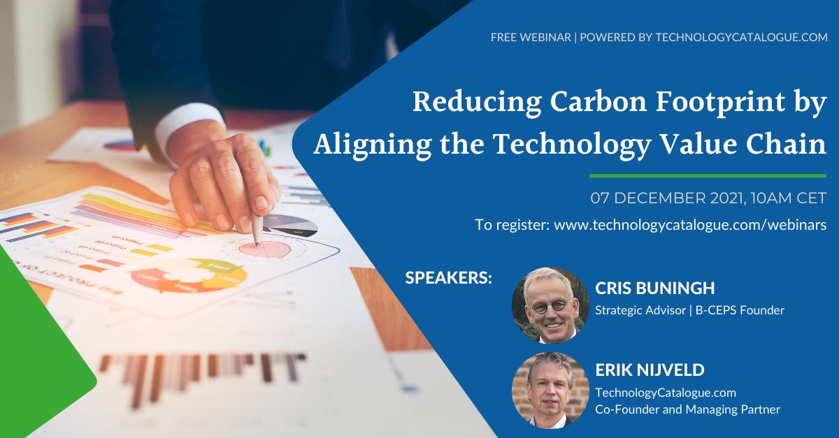 Reducing Carbon Footprint by Aligning the Technology Value Chain