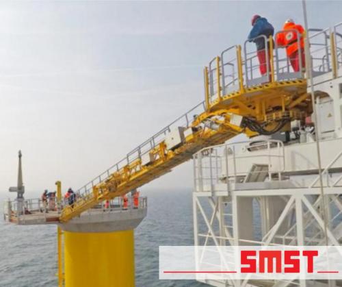 Motion Compensated Gangways (Telescopic Access Bridges) | Modular walk-to-work solution available for purchase and rent