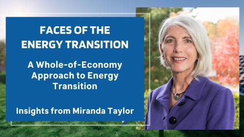 A Whole-of-Economy Approach to Energy Transition by Miranda Taylor
