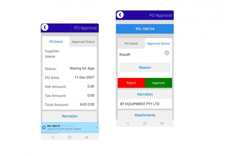TOKN Purchase Order App