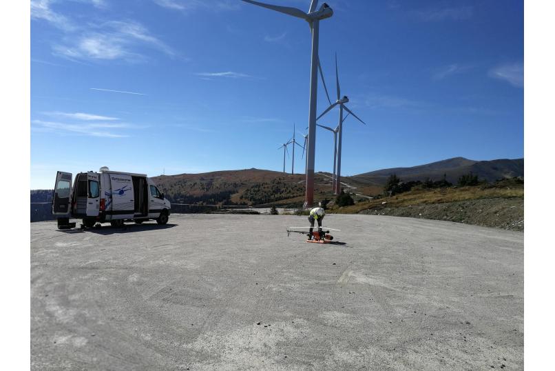 Wind Turbine Drone Inspection onshore