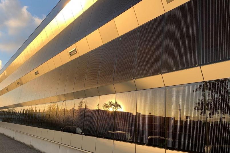 Largest BIPV facade on an industrial building in the Netherlands - Waalwijk
