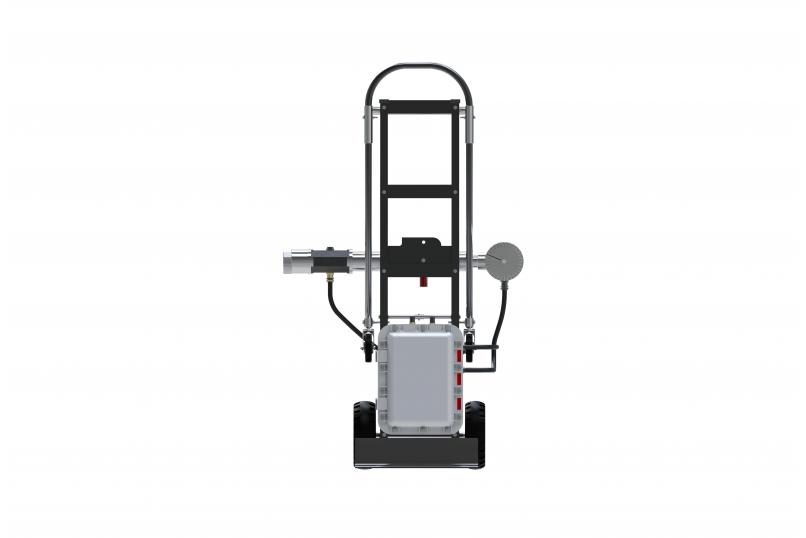Portable trolley mounted system