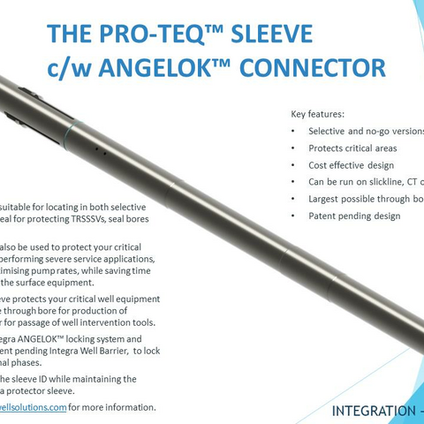 Integra PRO-TEQ™ Protector Sleeves & Straddles. | Technology Catalogue